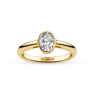 Sif Jakobs Jewellery Ring Sardinien Ovale Piccolo In Purple