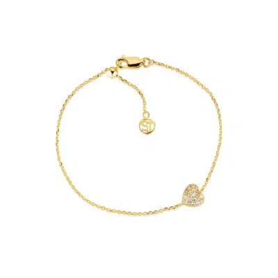 Sif Jakobs Jewellery Women's Gold / White Bracelet Caro Gold & White In Multi