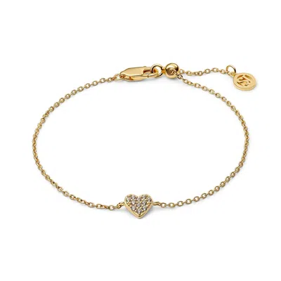 Sif Jakobs Jewellery Women's Gold / White Bracelet Cuore - Gold
