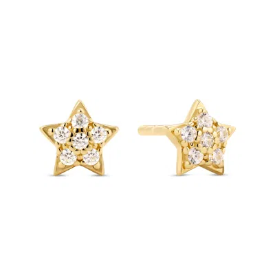 Sif Jakobs Jewellery Women's Gold / White Earrings Astri - Gold