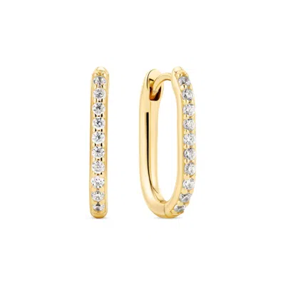 Sif Jakobs Jewellery Women's Gold / White Earrings Capriana - Gold In Multi