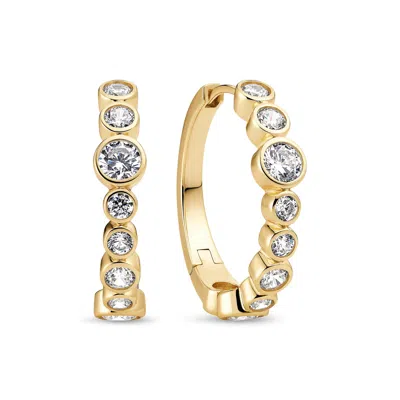 Sif Jakobs Jewellery Earrings Sardinien Creolo In Gold