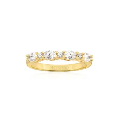 Sif Jakobs Jewellery Women's Gold / White Ring Ellera Ovale Gold In Multi