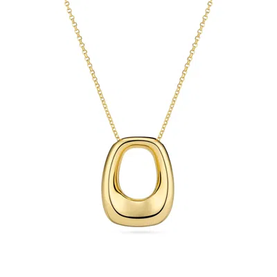 Sif Jakobs Jewellery Women's Necklace Borsa Pianura - Gold - Grande