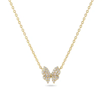 Sif Jakobs Jewellery Women's Necklace Farfalla - Gold