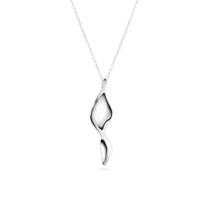 Sif Jakobs Jewellery Women's Necklace Foglia Grande - Silver