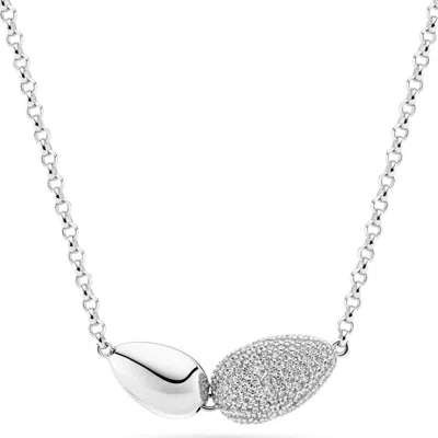 Sif Jakobs Jewellery Women's Necklace Goccia Due - Silver