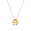 Sif Jakobs Jewellery Necklace Spirale Pianura In Gold