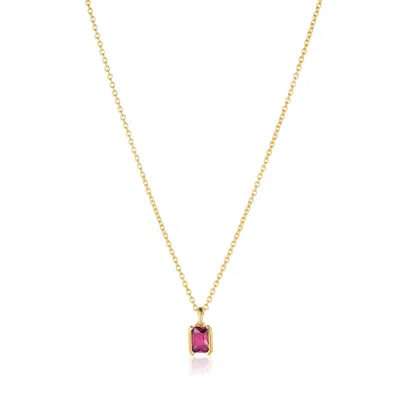 Sif Jakobs Jewellery Women's Pink Necklace Roccanova Piccolo In White