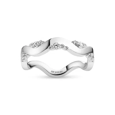 Sif Jakobs Jewellery Ring Ellera Waves Altro In Metallic