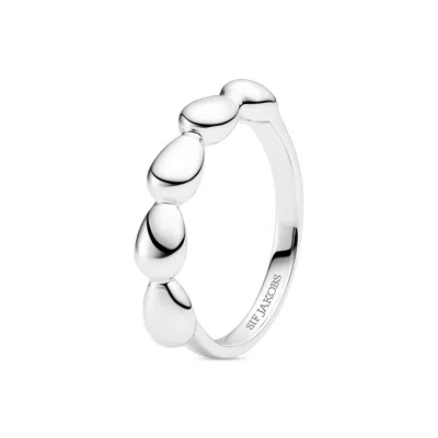 Sif Jakobs Jewellery Women's Ring Goccia Piccolo Pianura - Silver