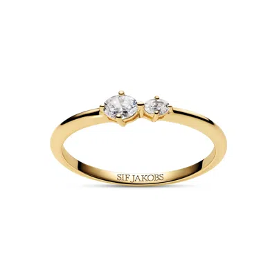 Sif Jakobs Jewellery Women's Ring Ovale Due - Gold