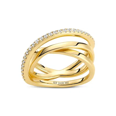 Sif Jakobs Jewellery Women's Ring Spirale Gold