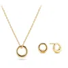 Sif Jakobs Jewellery Women's Selene Set - Gold Plated In Gold