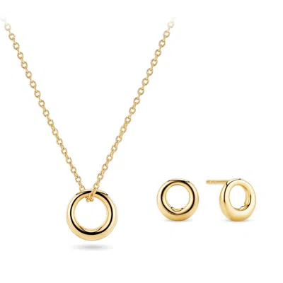 Sif Jakobs Jewellery Women's Selene Set - Gold Plated