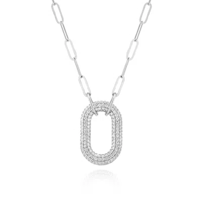 Sif Jakobs Jewellery Women's Silver Necklace Capri Uno