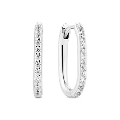 Sif Jakobs Jewellery Women's Silver / White Earrings Capriana - Silver In Multi