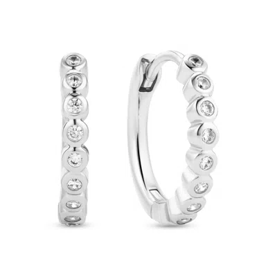 Sif Jakobs Jewellery Women's Silver / White Earrings Sarzana - Silver In Multi
