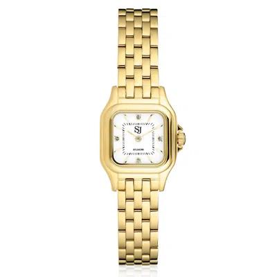 Sif Jakobs Jewellery Women's Watch Fiorella Stainless Steel Gold