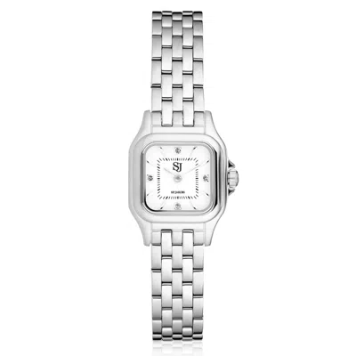 Sif Jakobs Jewellery Women's Watch Fiorella Stainless Steel Silver