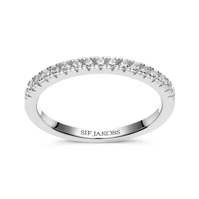 Sif Jakobs Jewellery Women's White / Silver Ring Ellera Silver White