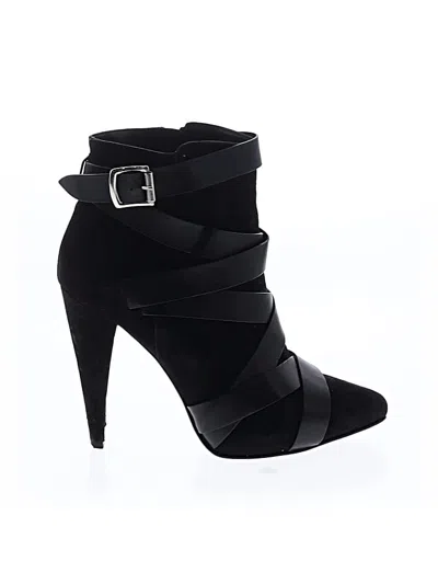 Pre-owned Sigerson Morrison Ankle Boots In Black