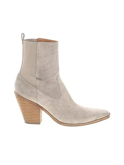 Pre-owned Sigerson Morrison Ankle Boots In Gray