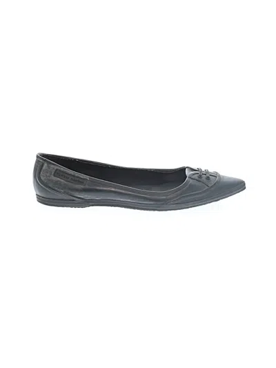 Pre-owned Sigerson Morrison Flats In Black