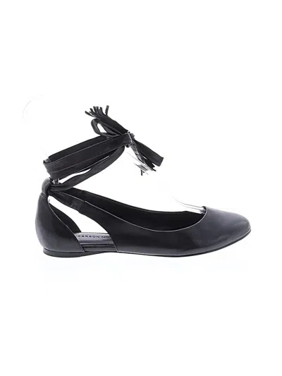 Pre-owned Sigerson Morrison Flats In Black