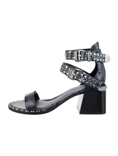 Pre-owned Sigerson Morrison Leather Animal Print D'orsay Pumps In Neutral