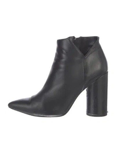 Pre-owned Sigerson Morrison Leather Boots In Black