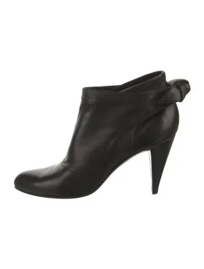 Pre-owned Sigerson Morrison Leather Boots In Black