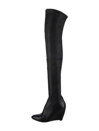 Pre-owned Sigerson Morrison Leather Boots In Black