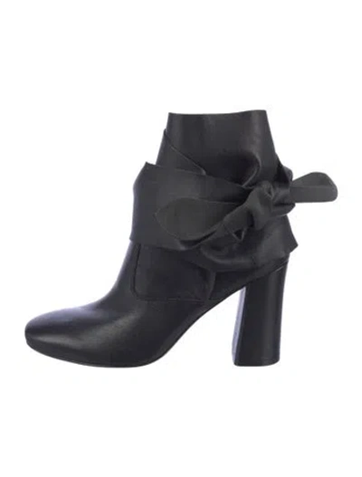 Pre-owned Sigerson Morrison Leather Boots In Black