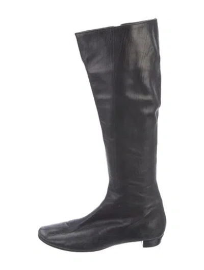 Pre-owned Sigerson Morrison Leather Boots In Black