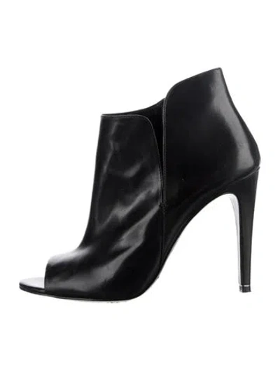 Pre-owned Sigerson Morrison Leather Boots In Black