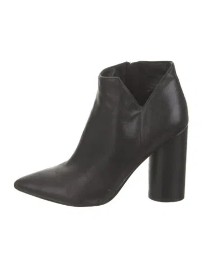 Pre-owned Sigerson Morrison Leather Boots In Black