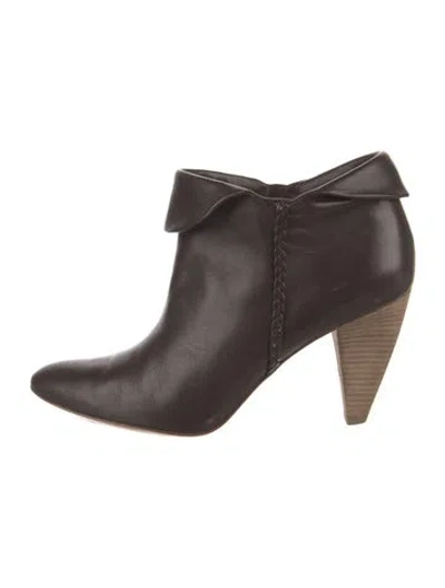 Pre-owned Sigerson Morrison Leather Boots In Brown