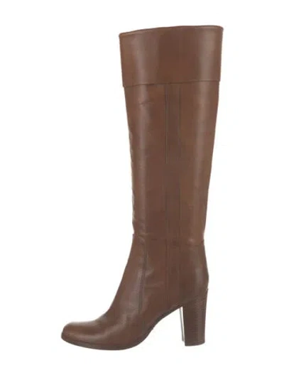 Pre-owned Sigerson Morrison Leather Boots In Brown