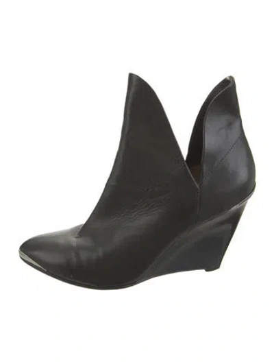 Pre-owned Sigerson Morrison Leather Boots In Green