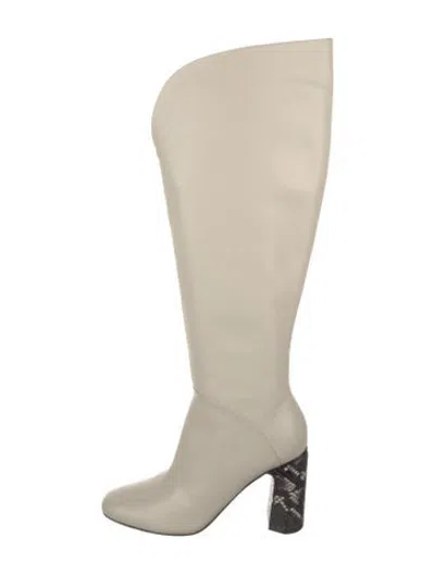 Pre-owned Sigerson Morrison Leather Boots In Neutrals