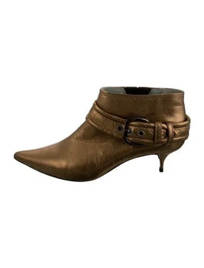 Pre-owned Sigerson Morrison Leather Pumps In Green