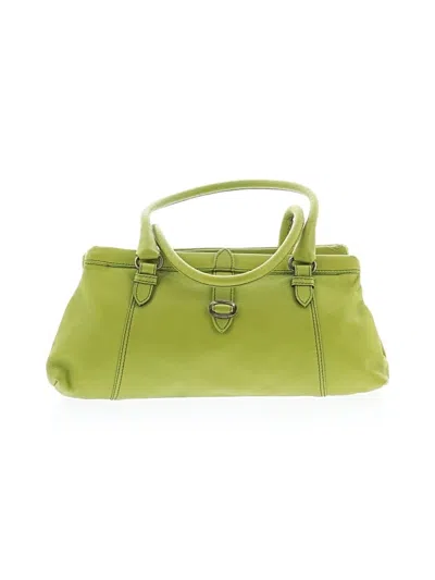 Pre-owned Sigerson Morrison Leather Shoulder Bag In Green