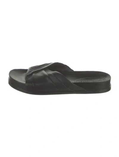 Pre-owned Sigerson Morrison Leather Slides In Multi