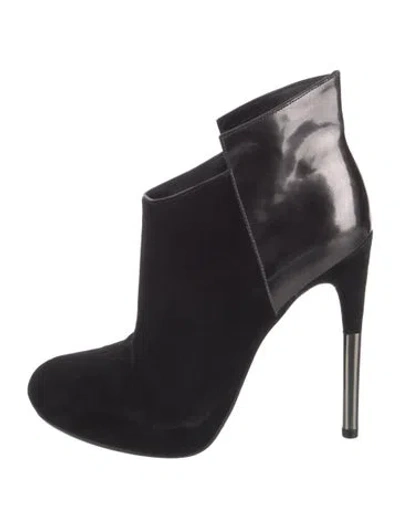 Pre-owned Sigerson Morrison Suede Boots In Black