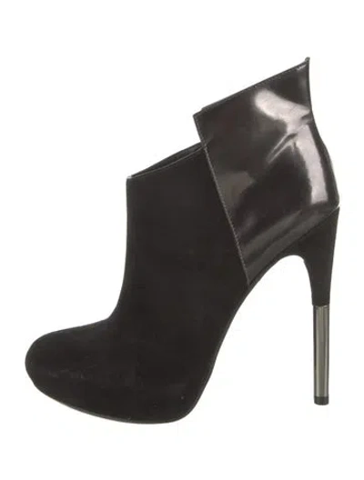 Pre-owned Sigerson Morrison Suede Boots In Black