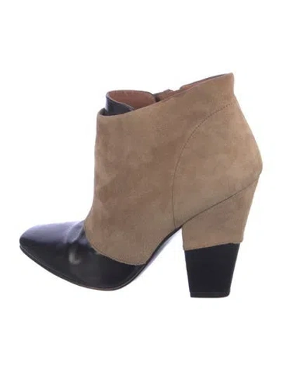 Pre-owned Sigerson Morrison Suede Boots In Brown