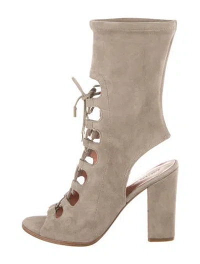 Pre-owned Sigerson Morrison Suede Boots In Multicolor