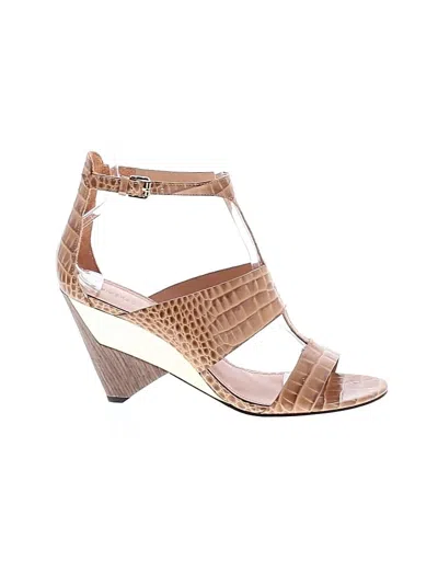 Pre-owned Sigerson Morrison Wedges In Tan