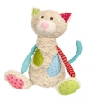 Sigikid Patchwork Cat Plush Toy In Multicolored